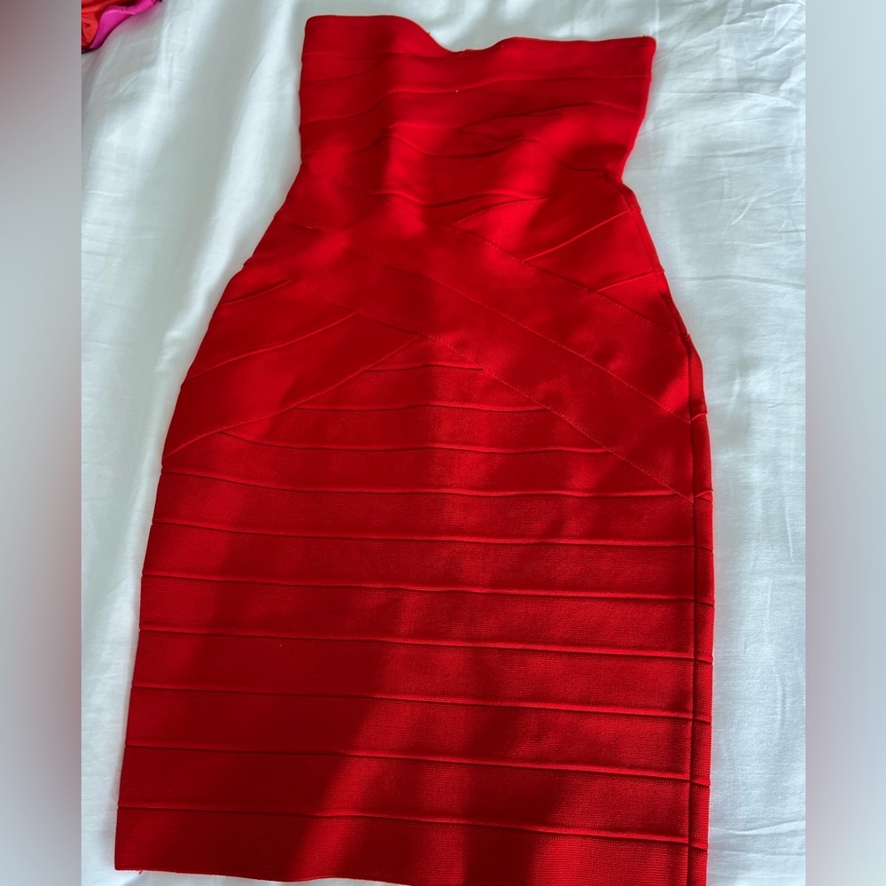 Red dress